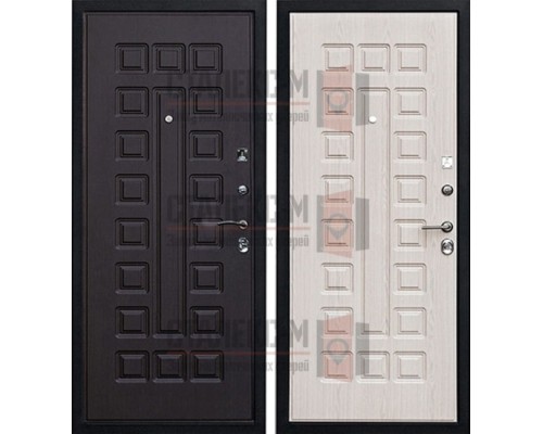 Металлическая дверь МДФ (с двух сторон) -1