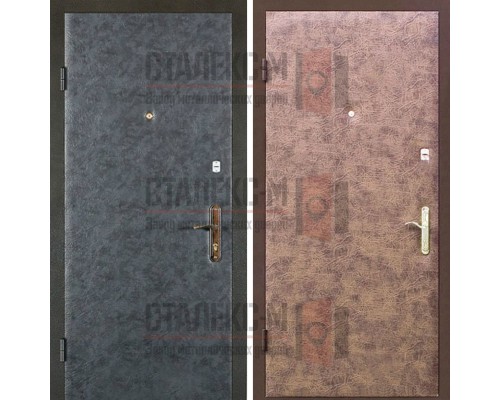 Металлическая дверь Винилискожа (с двух сторон) -15